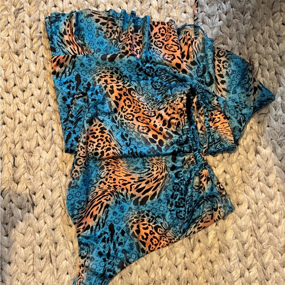 I.AM.GIA Blue and Orange Kids One Piece - Picture 3 of 3